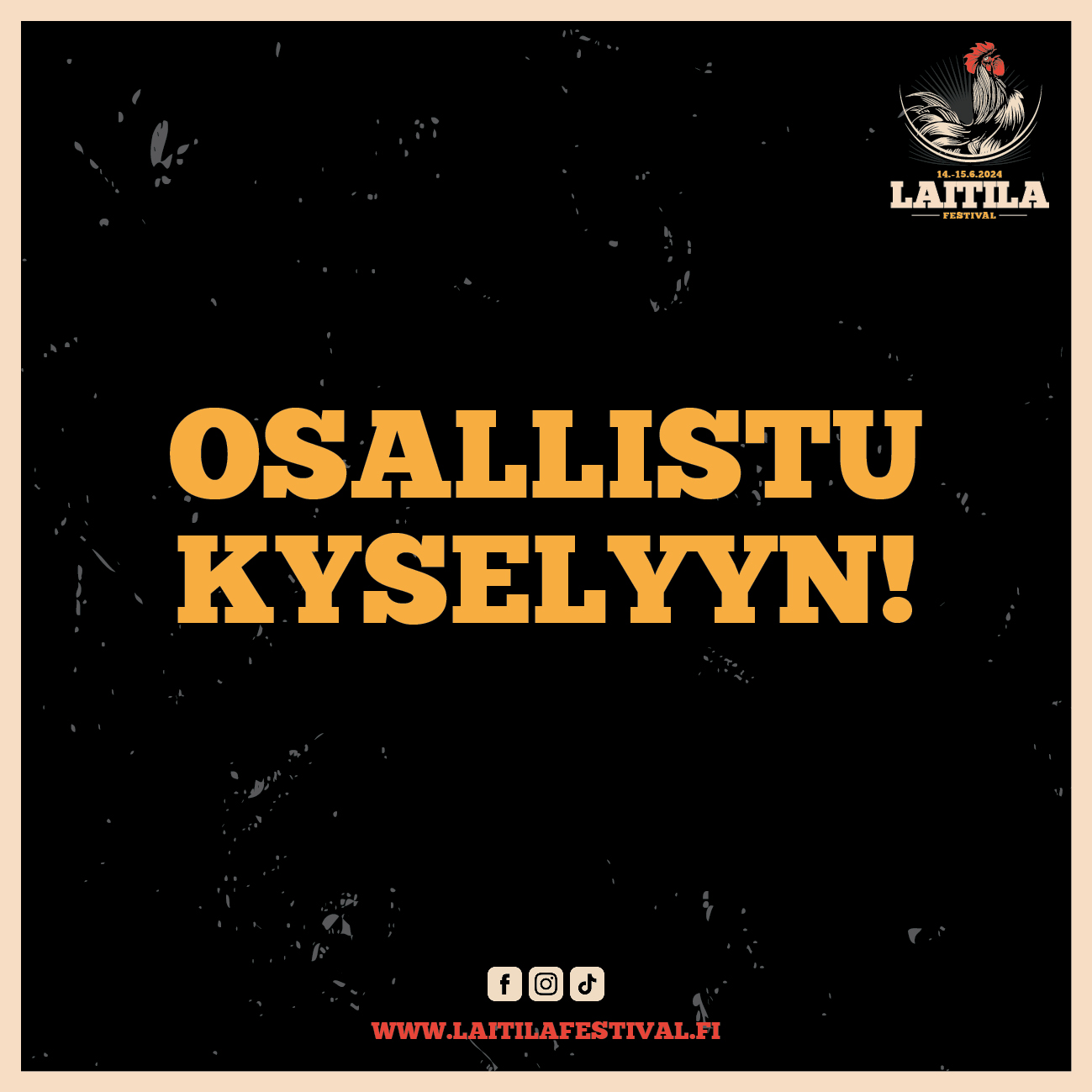 Osallistu asiakaskyselyyn!