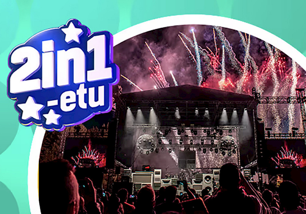 Kaksi yhden hinnalla United Festivals Oy:n kesän 2025 festareille!