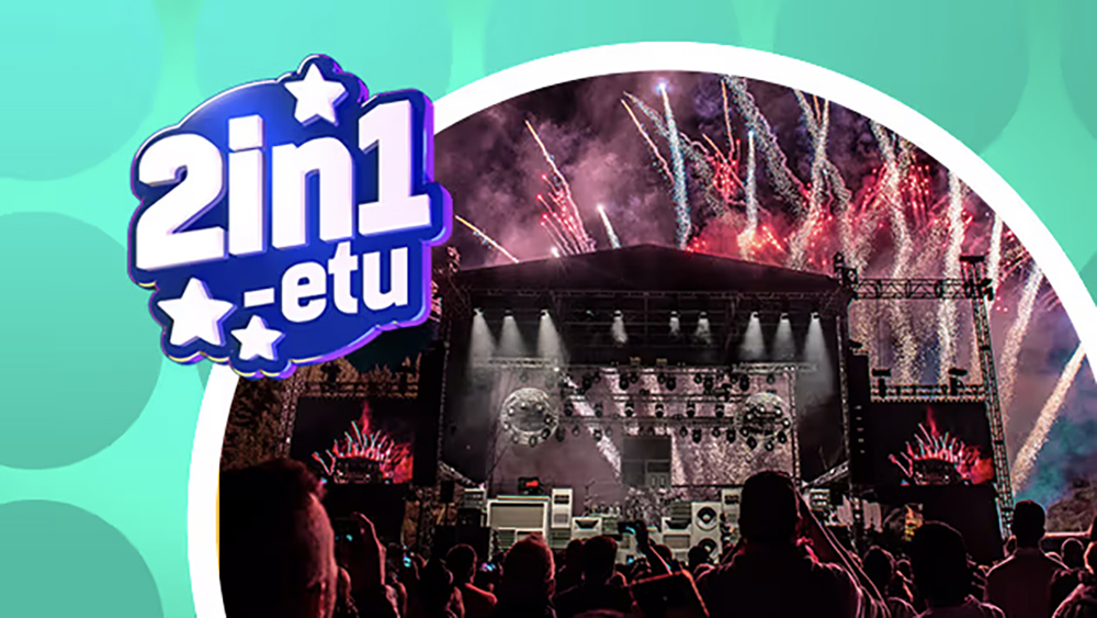 Kaksi yhden hinnalla United Festivals Oy:n kesän 2025 festareille!